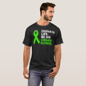 spenden Leben als Organspender T-Shirt (Vorne ganz)