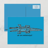spenden postkarte (Vorne/Hinten)