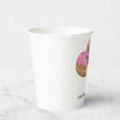 Spenden und Sammlung von Kaffee Pappbecher (Rechts)