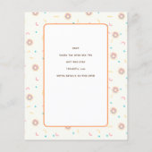 Spenden und Windeln Baby Sprinkle Dusche BUDGET (Rückseite)