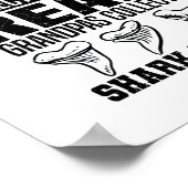 Spenden von Haizähnchen | Shark Tooth Hobby Poster (Ecke)