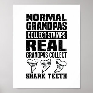 Spenden von Haizähnchen   Shark Tooth Hobby Poster