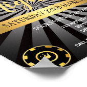 Spendenaktion im Casino Poster (Ecke)