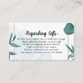 Spendenfonds für Eukalyptus Honeymoon Karten (Vorderseite)