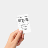 Spendensammlungstipp jar fügen Sie Ihre q r Name c Ausweis (Handheld)