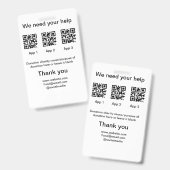 Spendensammlungstipp jar fügen Sie Ihre q r Name c Ausweis (Front & Back)