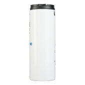 Spendensammlungstipp jar fügen Sie Ihre q r Name c Thermosbecher (Rückseite)