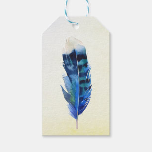 Spendentags von Blue Bohemisch Bird Geschenkanhänger