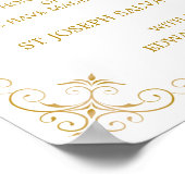 SpendenzEICHEN | Gatsby Art Deco Poster (Ecke)