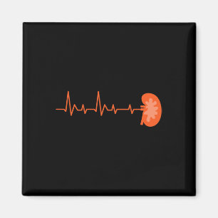 Spender - Ekg Herzschlag Organ Nierenerkrankung Aw Magnet