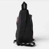 SPENDER Sling Bag Trend Abstrakt Black Powdery (Rückseite)