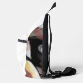 SPENDER Sling Bag Trend Abstrakt Black Powdery (Rechts)