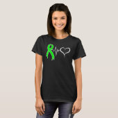 Spenderorganspende Bewusstsein für das Leben Rette T-Shirt (Vorne ganz)