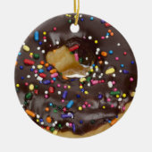 SPENDERSCHOKOLADE MIT SPRINKLES KERAMIK ORNAMENT (Vorne)