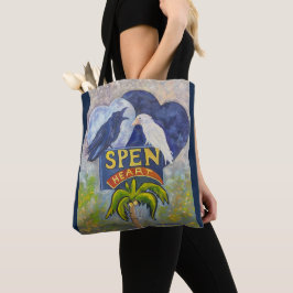 SpenHeart, Spenard, Anchorage Icon Tote Bag Tasche