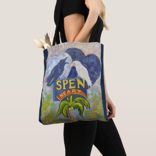 SpenHeart, Spenard, Anchorage Icon Tote Bag Tasche