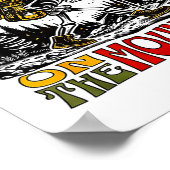 Spent A Little Time On The Mountain - Skeleton Hik Poster (Ecke)