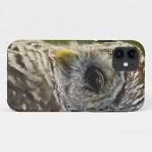 Sperbereule, Strix varia, Michigan Case-Mate iPhone Hülle (Rückseite (Horizontal))