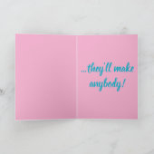 "Sperm are stupid" (Any) Joke Karte (Innenseite)