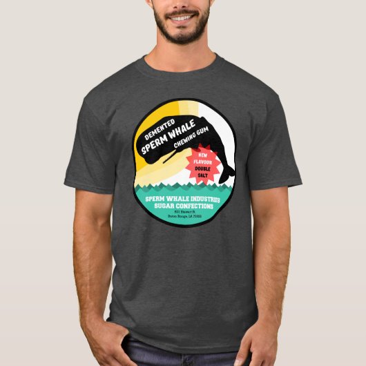 Sperm Whale Chewing Gum T-Shirt (Vorderseite)