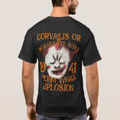 Sperm Whale Explosion BEND OREGON SNAKE RIVER T-Shirt (Rückseite)