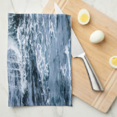 Sperm Whale Geschirrtuch (Viertel Falte)