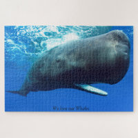Sperm Whale Jigsaw Puzzle