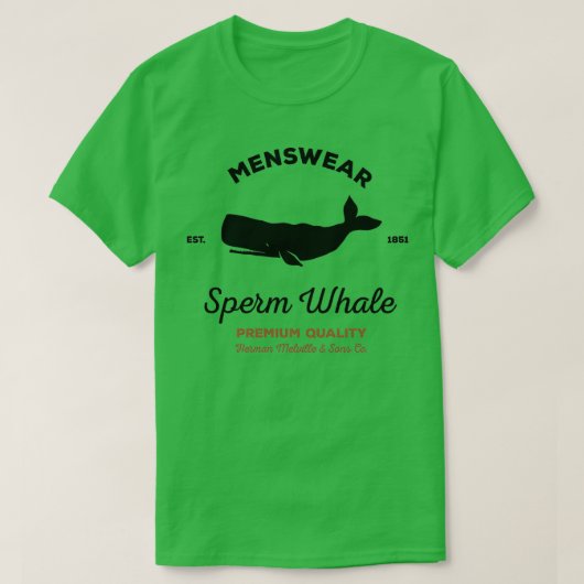 Sperm Whale menswear T-Shirt (Design vorne)