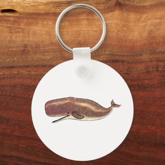 Sperm Whale Schlüsselanhänger (Vorderseite)