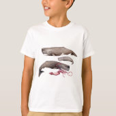 Sperm whale Trio T-Shirt (Vorderseite)