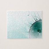 Spermien Düngen eines Ovums. Puzzle (Horizontal)