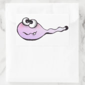 Spermien, sperm, aufkleber, kaulquappen, sticker (Tasche)
