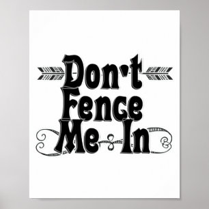Sperre mich nicht ein poster