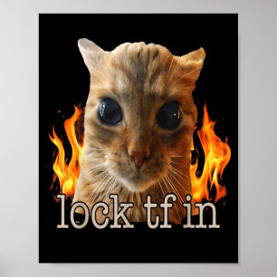 Sperre tf in Katze Poster