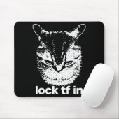 Sperre Tf in Katzen-Fokus-Mindset-Meme-Stil Mousepad (Mit Mouse)