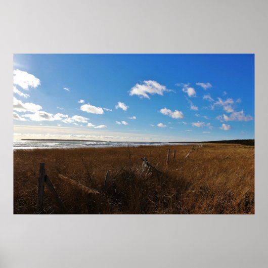 Sperre zum Meer Poster (Vorne)