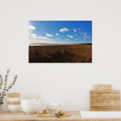 Sperre zum Meer Poster (Küche)