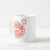 Sperren Sie Hipsters® MARS-TEAM 11 Kaffeetasse (Vorderseite Links)