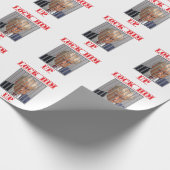 sperren Sie ihn hoch Geschenkpapier (Ecke)