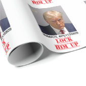 sperren Sie ihn hoch Geschenkpapier (Rolleneckpunkt)