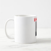 sperren Sie ihn hoch Kaffeetasse (Links)