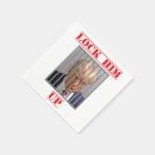 sperren Sie ihn hoch Serviette (Ecke)