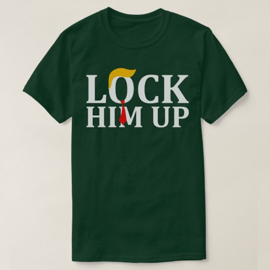 sperren Sie ihn hoch T-Shirt (Design vorne)