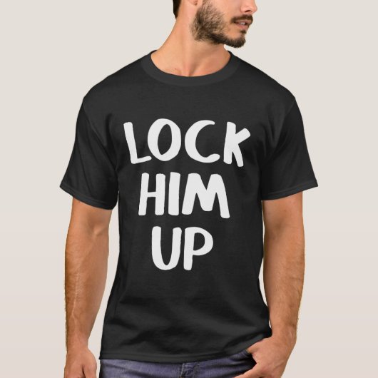 sperren Sie ihn hoch T-Shirt (Vorderseite)