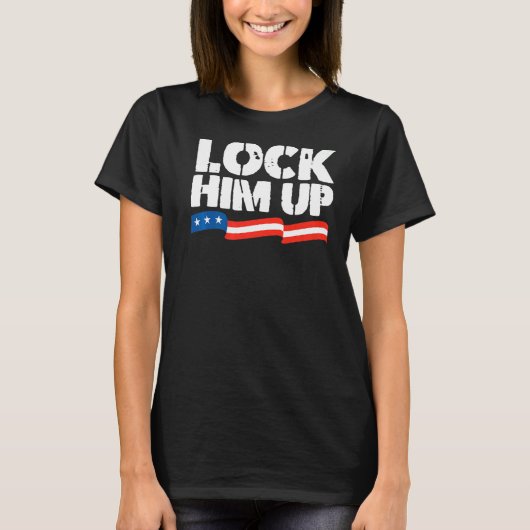 sperren Sie ihn hoch T-Shirt (Vorderseite)