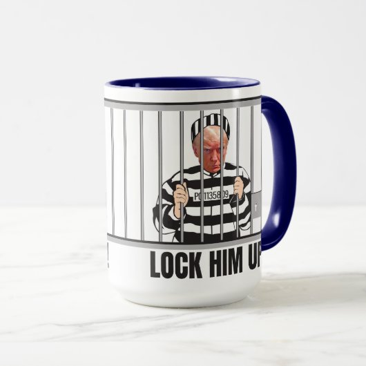 sperren Sie ihn hoch Tasse (VorderseiteRechts)