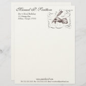 Sperren Sie in der Hand Briefkopf für Verfasser, (Vorne/Hinten)