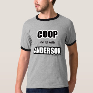 Sperren Sie mich oben mit Anderson ein T-Shirt