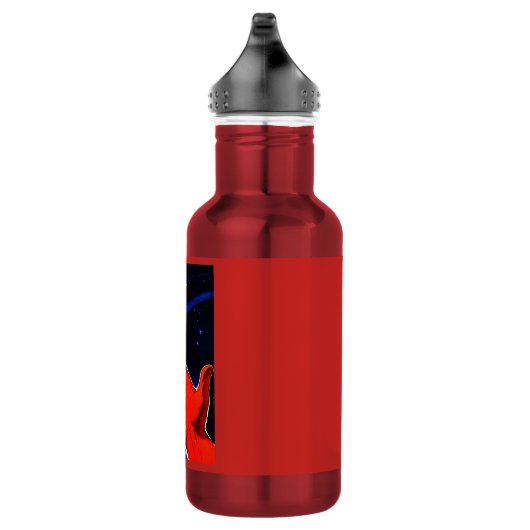 sperren Sie Rennenpropaganda-Plakatkunst auf Edelstahlflasche (Rechts)