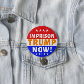 Sperren Sie Trumpf jetzt ein! Button (Beispiel)